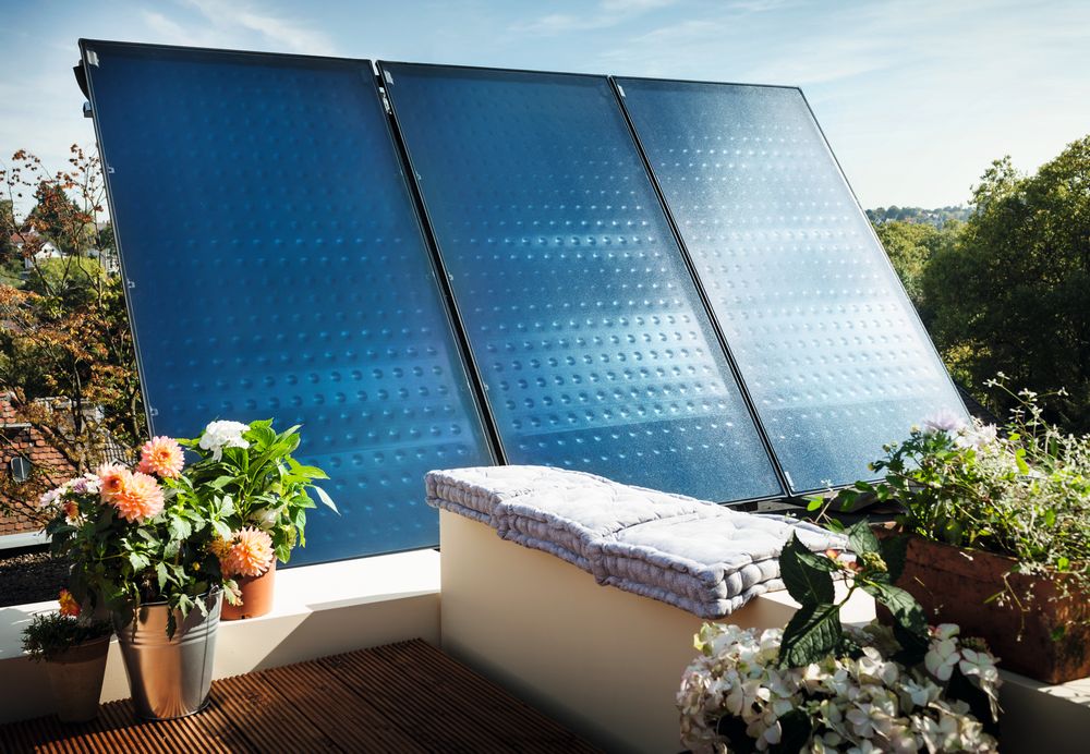 Solarenergie - Heizen mit der Kraft der Sonne.